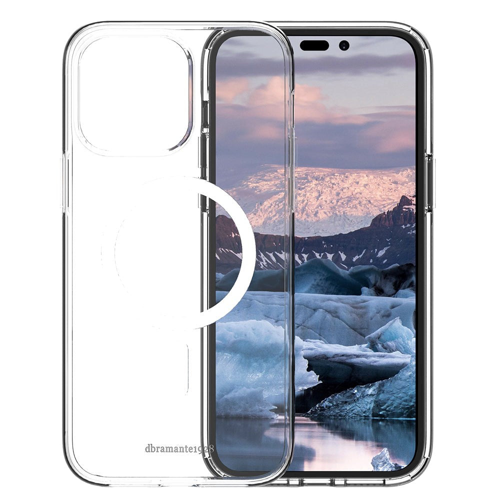 iPhone 14 Pro Max dbramante1928 Iceland Pro Deksel - 100% Resirkulert Plast - MagSafe-kompatibel - Gennemsigtig