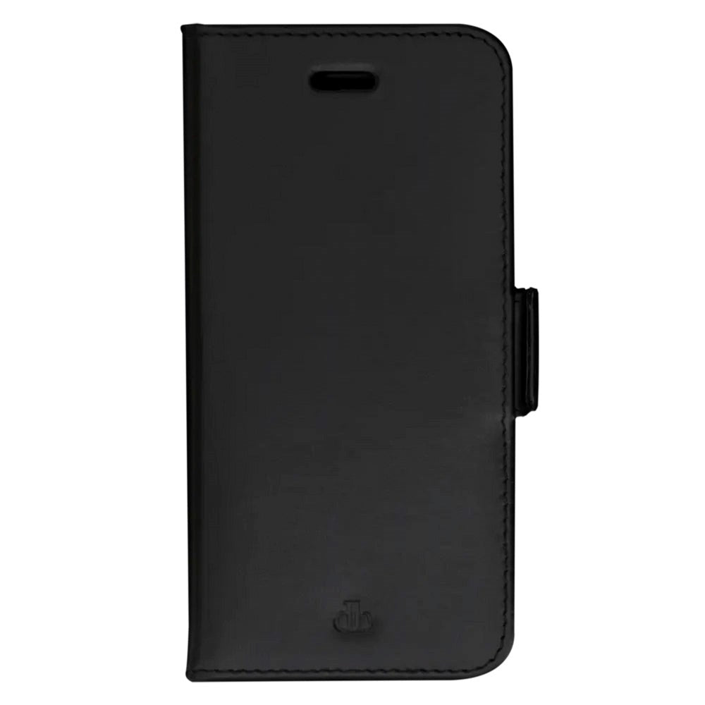 iPhone 12 / 12 Pro dbramante1928 Copenhagen Skinn Magnet Flip-Deksel - Black