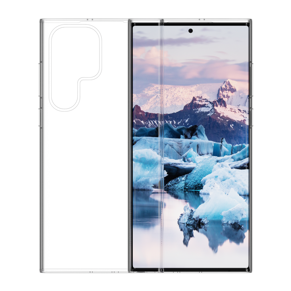 dbramante1928 Samsung Galaxy S23 Ultra Greenland Deksel - 100% Resirkulert Plast - Clear