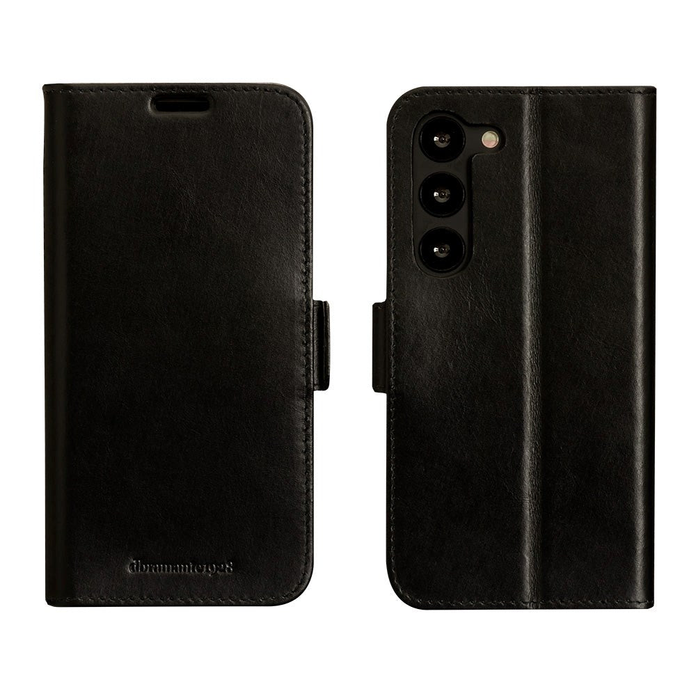 Samsung Galaxy S23+ (Plus) dbramante1928 Copenhagen Skinn Magnet Flip-Deksel - Black