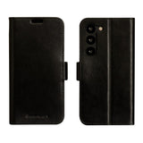 Samsung Galaxy S23+ (Plus) dbramante1928 Copenhagen Skinn Magnet Flip-Deksel - Black