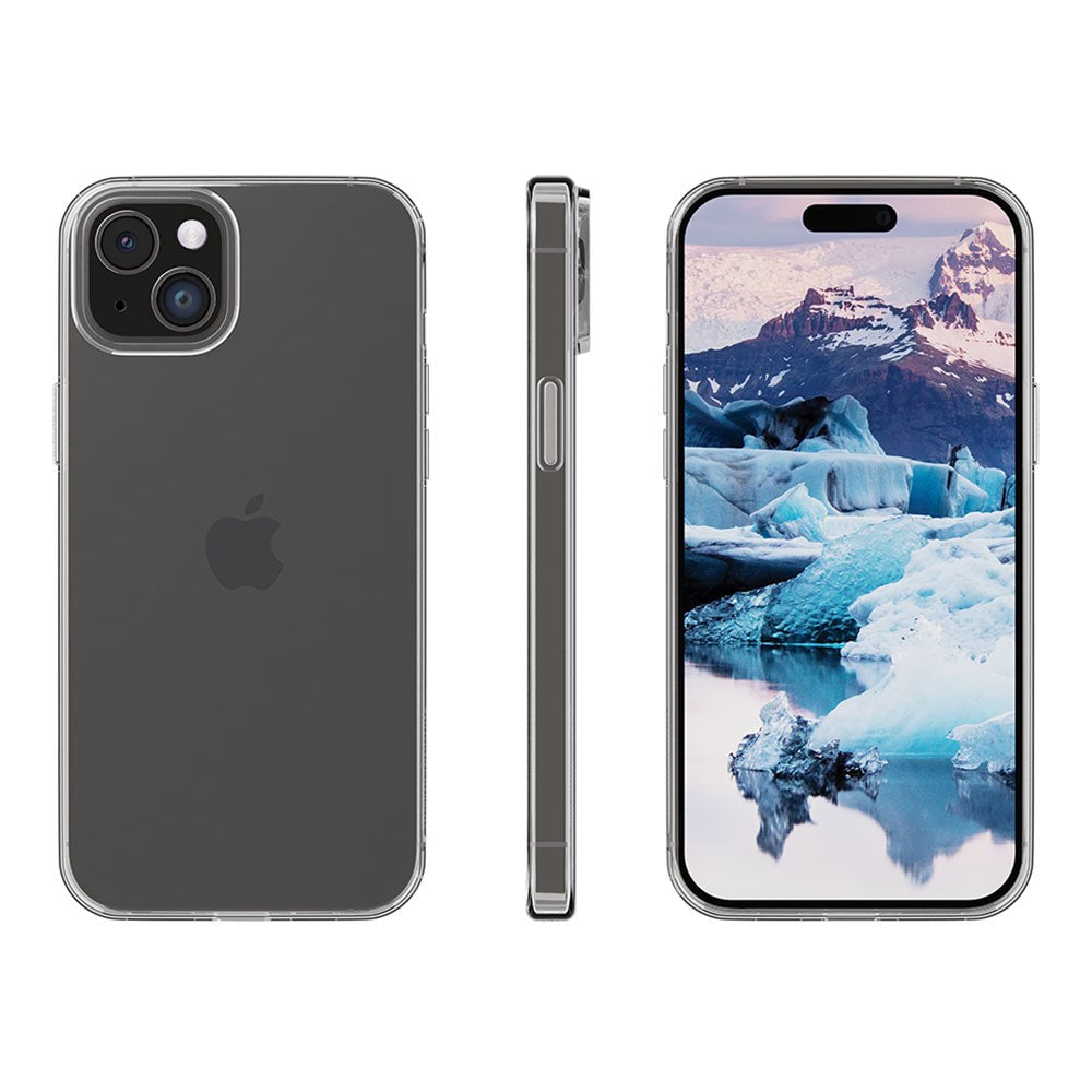 iPhone 15 dbramante1928 Greenland Deksel - 100% Resirkulert Plast - Clear