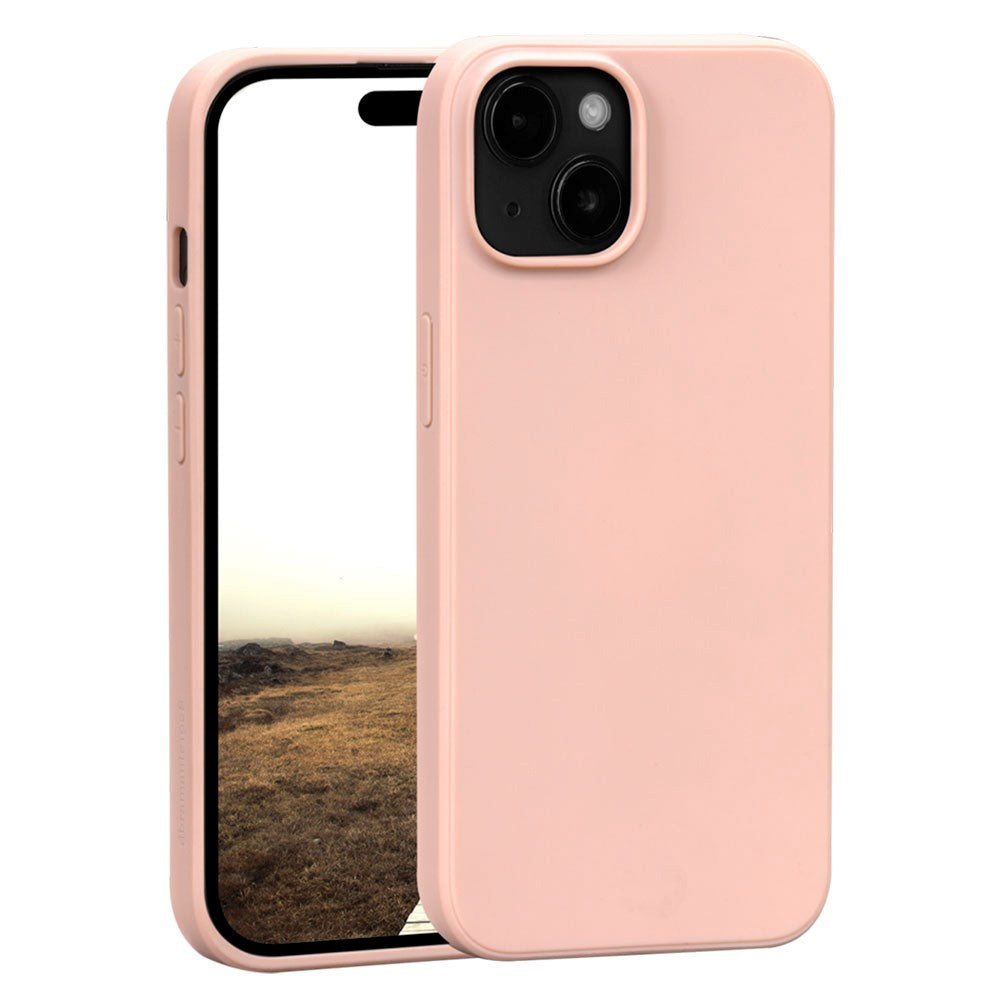 iPhone 15 dbramante1928 Greenland Deksel - 100% Resirkulert Plast - Pink Sand