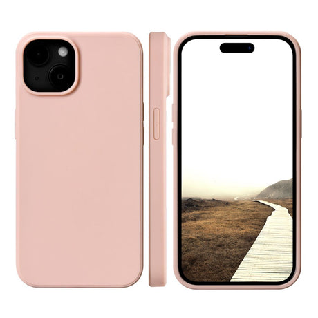 iPhone 15 dbramante1928 Greenland Deksel - 100% Resirkulert Plast - Pink Sand