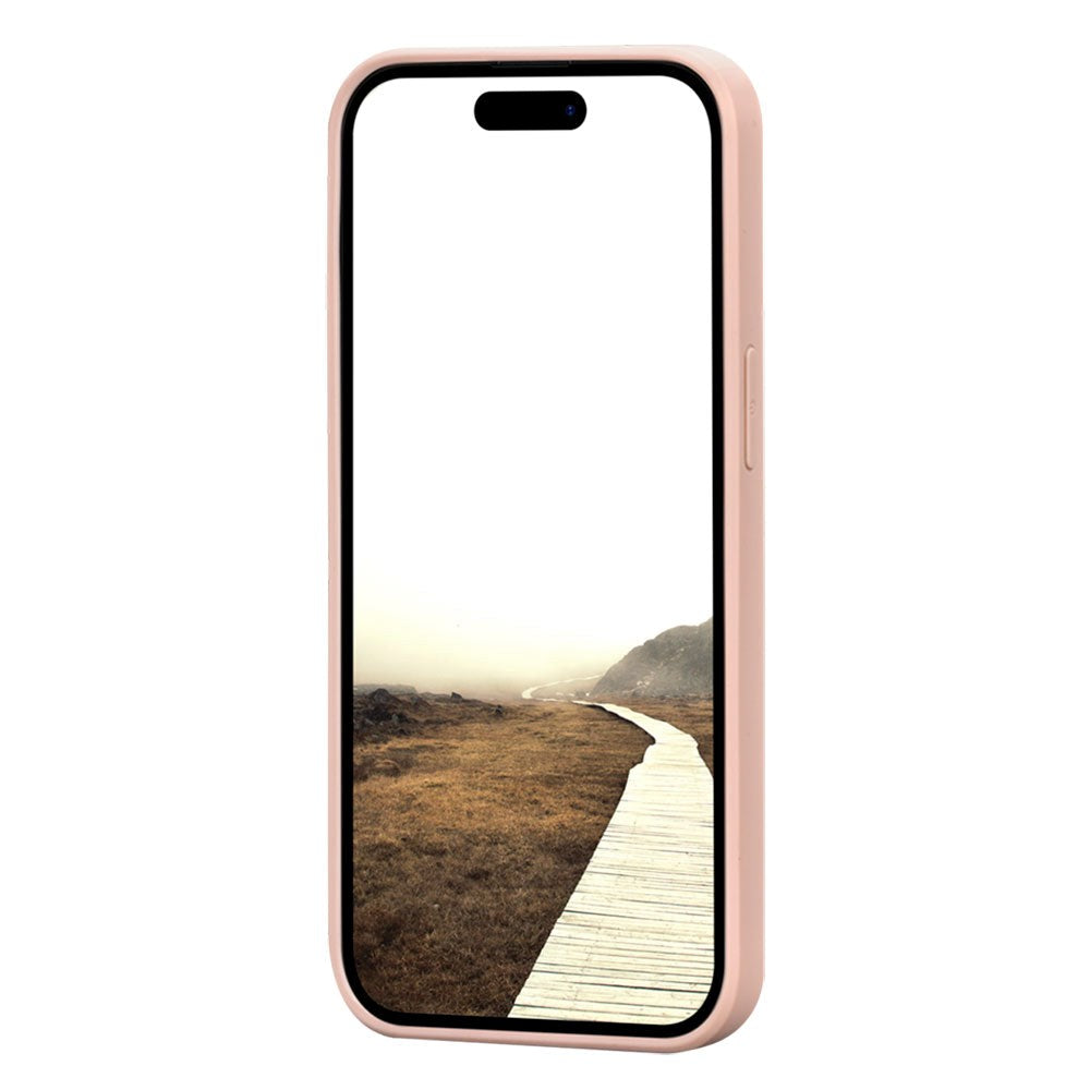 iPhone 15 dbramante1928 Greenland Deksel - 100% Resirkulert Plast - Pink Sand