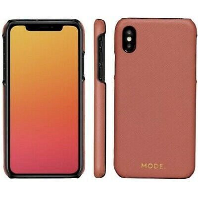 iPhone X / XS dbramante1928 London Mode Case Rusty Rose med Svart Kant