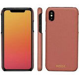 iPhone X / XS dbramante1928 London Mode Case Rusty Rose med Svart Kant