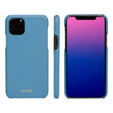iPhone 11 Pro dbramante1928 New York 2-i-1 Ekte Skinn Flip Deksel - Nightfall Blue