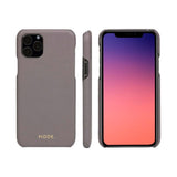 iPhone 11 Pro dbramante1928 New York 2-i-1 Ekte Skinn Flip Deksel - Shadow Grey