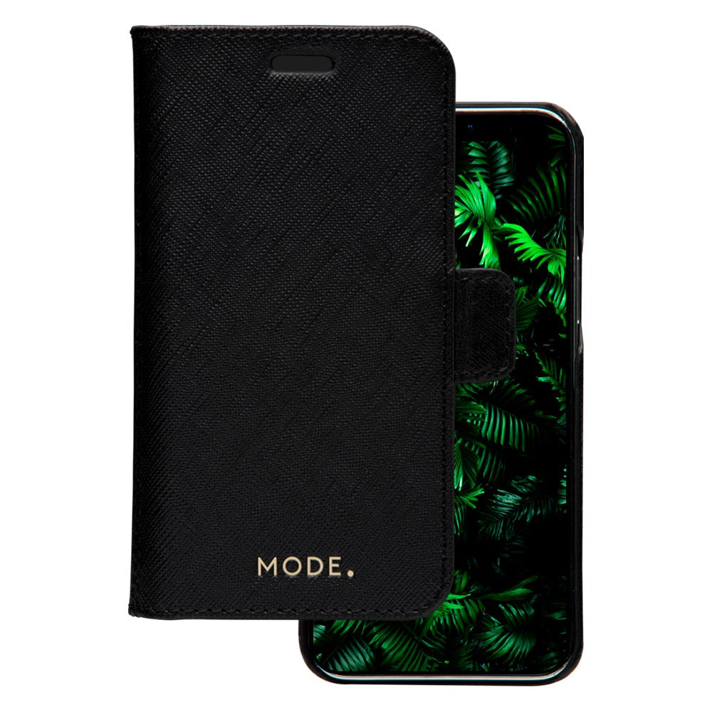 dbramante1928 Mode New York iPhone 12 Mini  Magnetisk Skinndeksel med Lommebok - Night Black