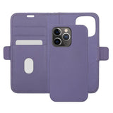 iPhone 13 Pro Max dbramante1928 New York Magnetisk Ekte Skinn Flip Deksel m. Lommebok - Daybreak Purple