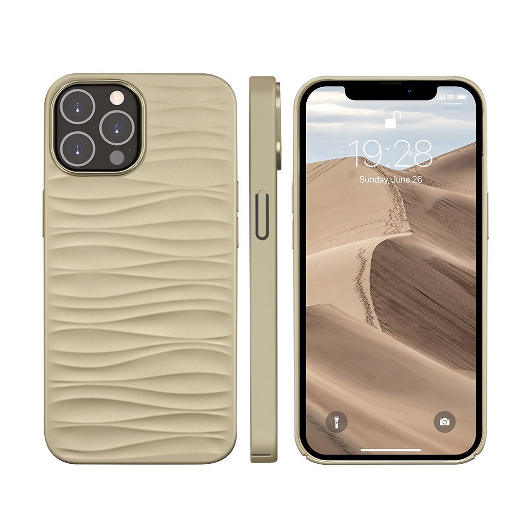 dbramante1928 iPhone 14 Pro Max Dune Deksel - 100% Resikulert Plast - Sand