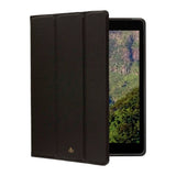 iPad 10.2" (2021 / 2020 / 2019) dbramante1928 Milan Ekte Skinn Flip Deksel - Night Black