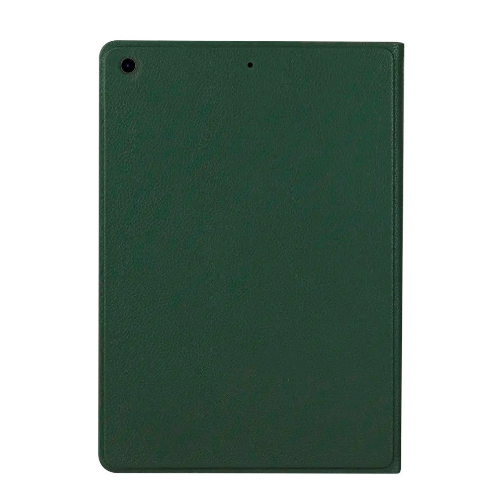 iPad 10.2" (2021 / 2020 / 2019) dbramante1928 Milan Ekte Skinn Flip Deksel - Evergreen