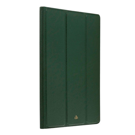 iPad 10.2" (2021 / 2020 / 2019) dbramante1928 Milan Ekte Skinn Flip Deksel - Evergreen