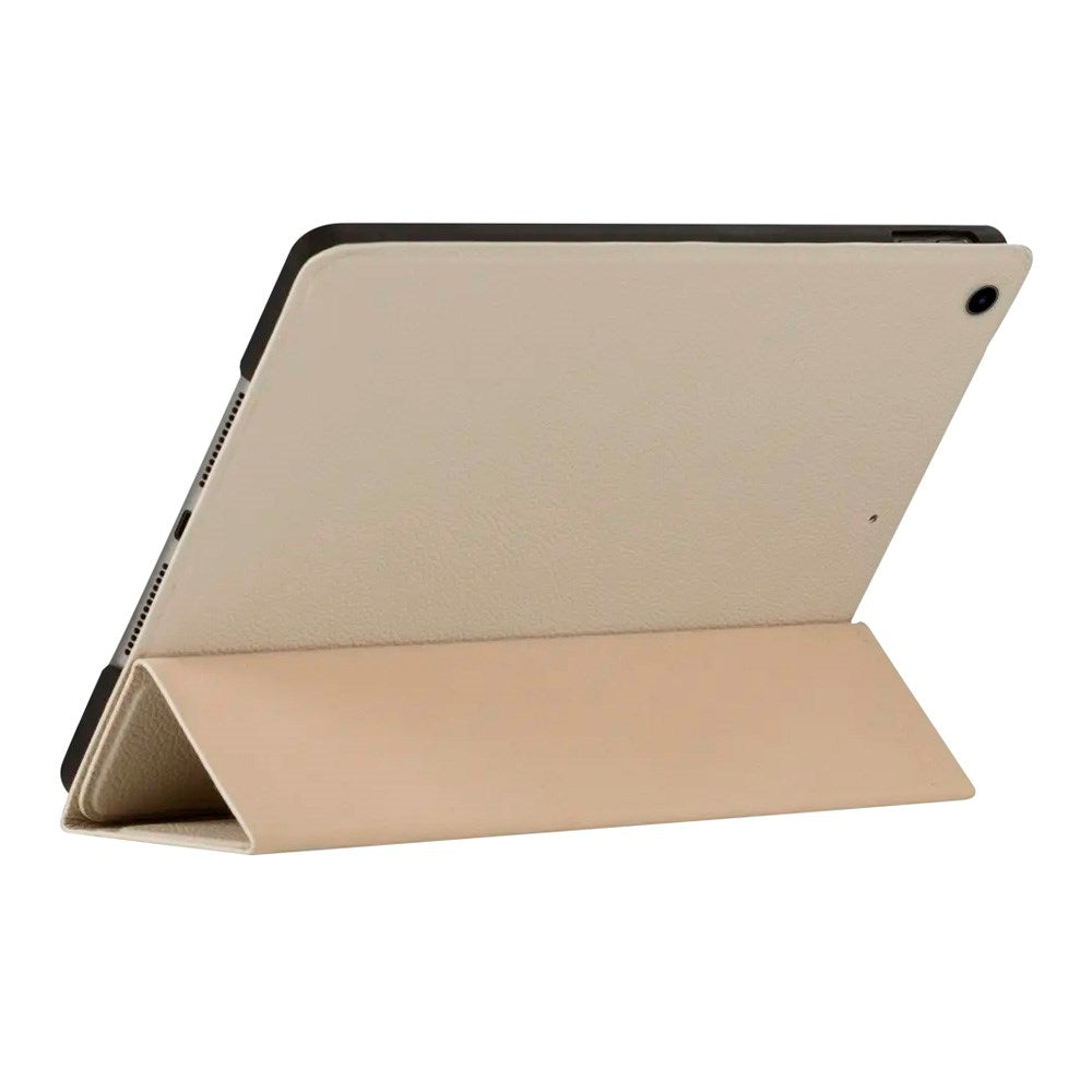 iPad 10.2" (2021 / 2020 / 2019) dbramante1928 Milan Ekte Skinn Flip Deksel - Sand Dune