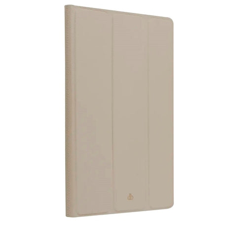 iPad 10.2" (2021 / 2020 / 2019) dbramante1928 Milan Ekte Skinn Flip Deksel - Sand Dune