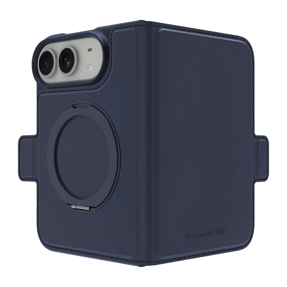 iPhone Duo dbramante1928 Copenhagen Kick ICON Flip Deksel - MagSafe Kompatibel - Deep Water