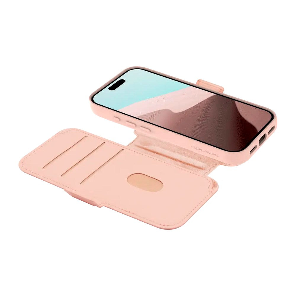 iPhone 17 Pro dbramante1928 Lynge ICON Deksel - MagSafe Kompatibel - Pink Sand