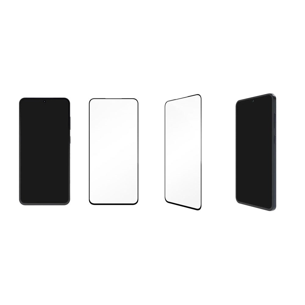 Samsung Galaxy A57 dbramante1928 Eco-Shield Skjermbeskytter - Gjennomsiktig / Svart Kant