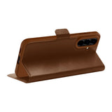 Samsung Galaxy A57 dbramante1928 Oslo Pro Resirkulert Plast Flip Deksel - Dark Tan