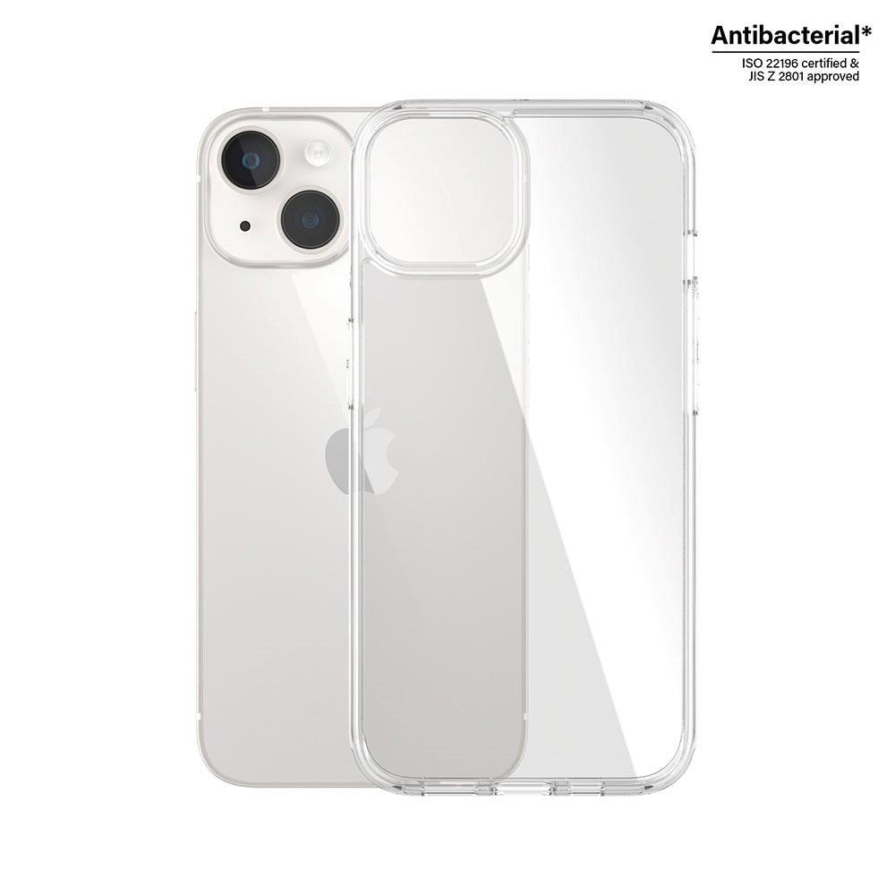 iPhone 14 / 13 Deksel PanzerGlass HardCase AntiBacterial - Gjennomsiktig