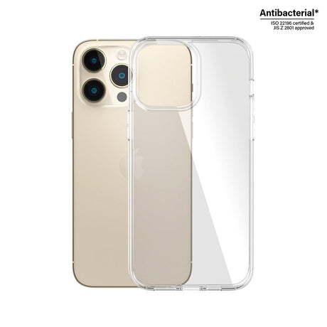 iPhone 14 Pro Max Deksel PanzerGlass HardCase AntiBacterial - Gjennomsiktig