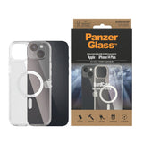 iPhone 14 Plus Deksel PanzerGlass HardCase AntiBacterial - MagSafe-kompatibel - Gjennomsiktig