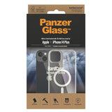 iPhone 14 Plus Deksel PanzerGlass HardCase AntiBacterial - MagSafe-kompatibel - Gjennomsiktig