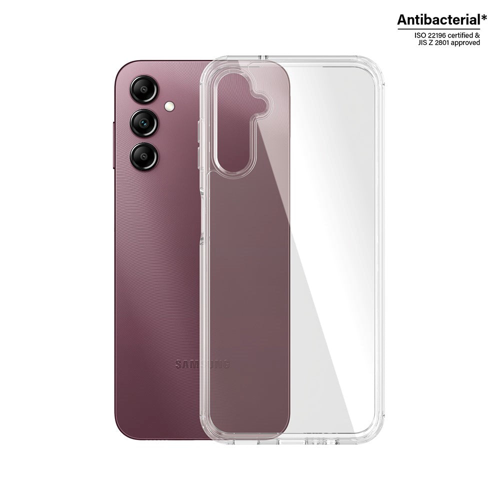 Samsung Galaxy A14 (5G) Deksel PanzerGlass HardCase AntiBacterial - Gjennomsiktig