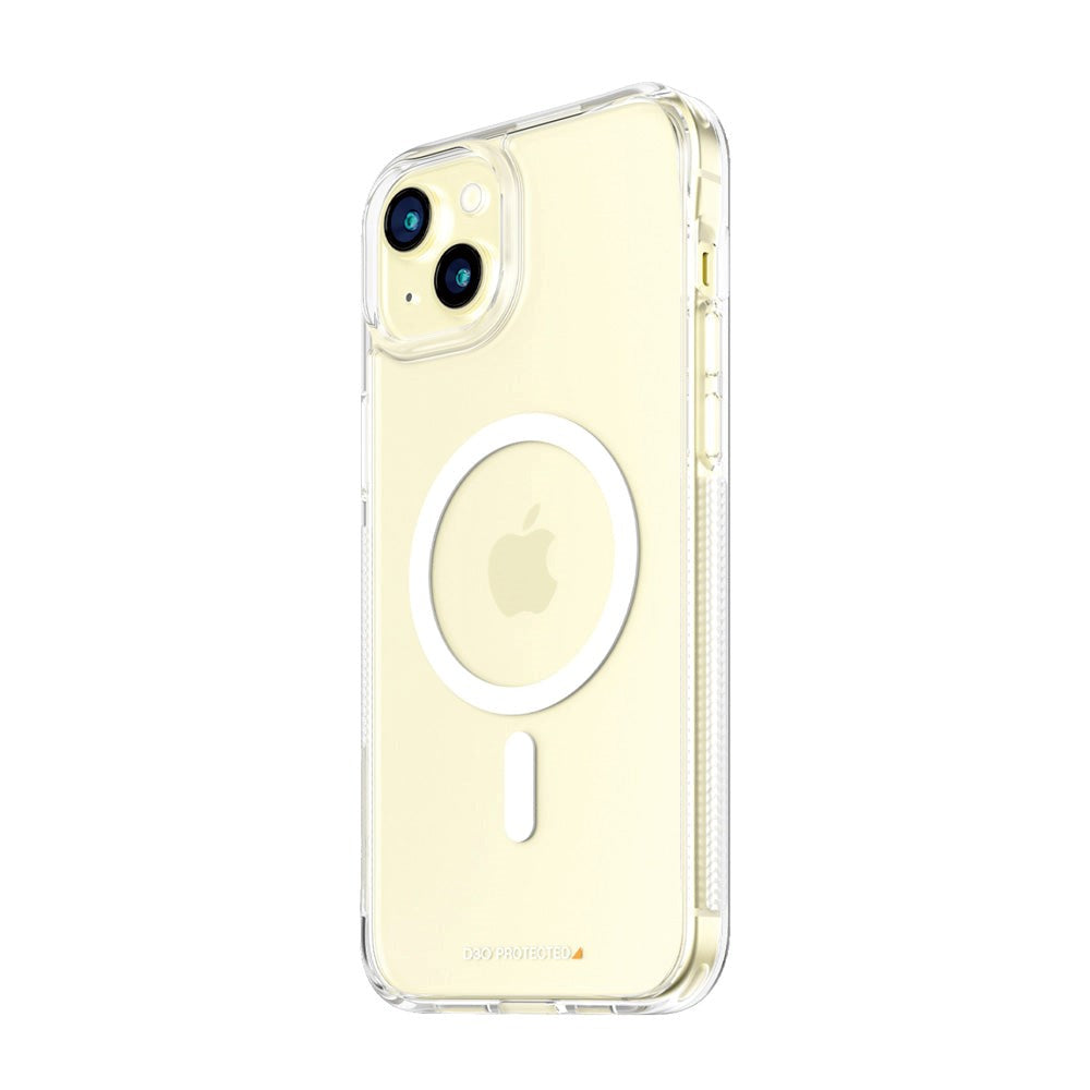 iPhone 15 Plus Deksel PanzerGlass D3O® Bio HardCase  - MagSafe Kompatibel - Gjennomsiktig - (DEMO)