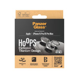 iPhone 15 Pro / 15 Pro Max PanzerGlass Hoops - Kamerabeskyttelse - White Titanium