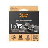 iPhone 15 Pro / 15 Pro Max PanzerGlass Hoops - Kamerabeskyttelse - Natural Titanium