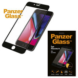 iPhone 6 / 6s / 7 / 8 / SE (2020 / 2022) PanzerGlass Edge-To-Edge Skjermbeskytter - Deksel Friendly - Svart