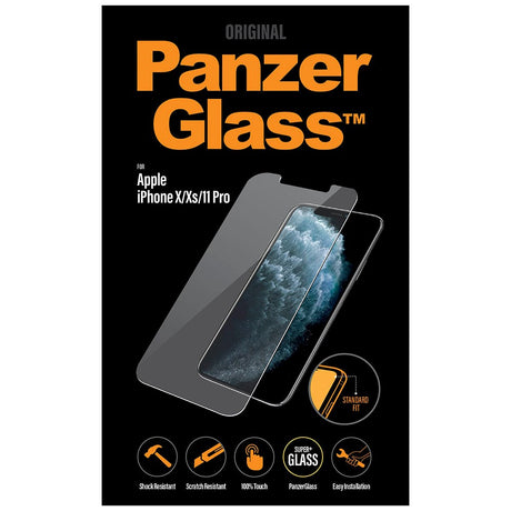 iPhone 11 Pro / Xs / X PanzerGlass Standard Fit Skjermbeskytter - Gjennomsiktig