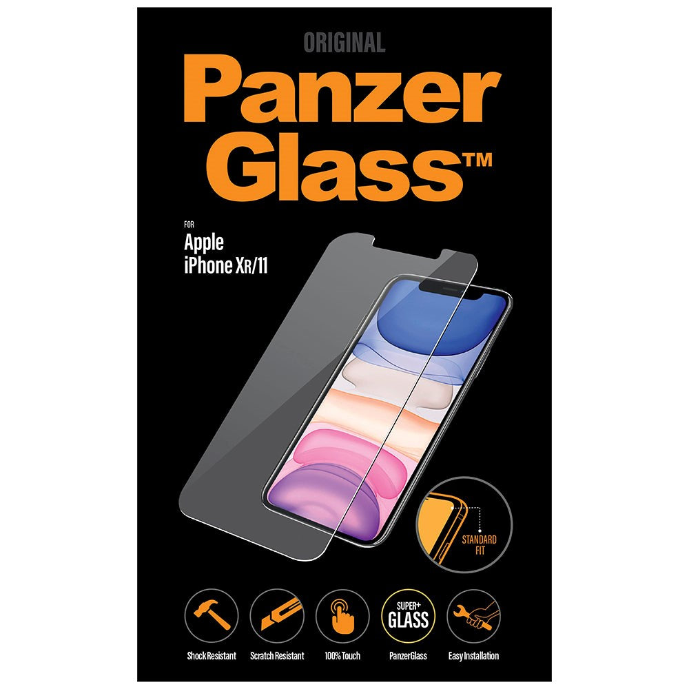 iPhone 11 / XR PanzerGlass Standard Fit Skjermbeskytter - Gjennomsiktig