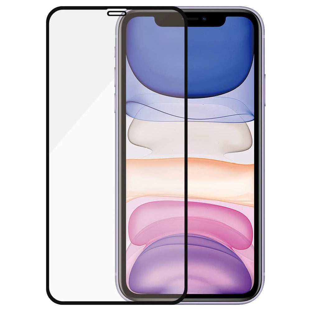 iPhone 11 / XR PanzerGlass Edge-To-Edge Skjermbeskytter - Case Friendly - Svart