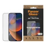 iPhone 14 Pro Max PanzerGlass AntiBacterial Ultra-Wide Fit Beskyttelsesglass - Diamond Strength - Gjennomsiktig