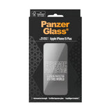 iPhone 15 Plus PanzerGlass Ultra Wide Fit Ceramic Skjermbeskyttelse m. EasyAligner - Svart Kant