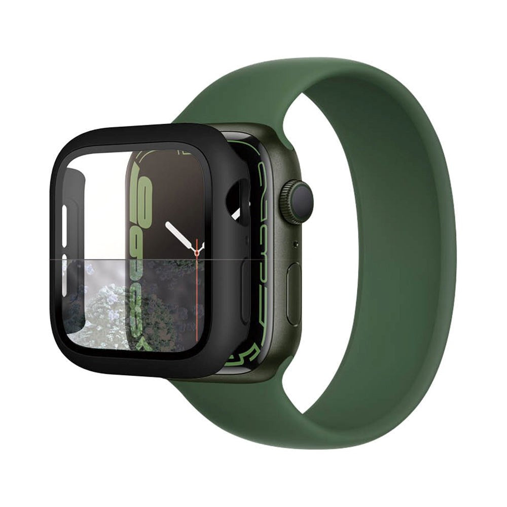 PanzerGlass Apple Watch 9/8/7 (41mm) Full Body Protection Deksel med Innebygd Skjermbeskytter - Svart