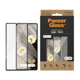 Google Pixel 7A PanzerGlass Ultra Wide Fit Skjermbeskyttelsesglass - Platinum Strength - Svart Kant