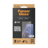 Motorola Moto G72 / G84 PanzerGlass Ultra Wide Fit Skjermbeskyttelsesglass - Platinum Strength - Svart Kant