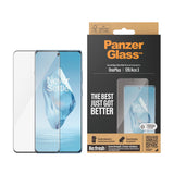 OnePlus 12R PanzerGlass Ultra Wide Fit Re:fresh Skjermbeskyttelse - Platinum Strength - Svart Kant