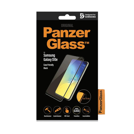 Samsung Galaxy S10e PanzerGlass Edge-To-Edge Skjermbeskytter - Svart