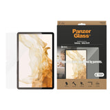 Samsung Galaxy Tab S9 PanzerGlass AntiBacterial Ultra-Wide Fit Skjermbeskyttelse - Platinum Strength - Gjennomsiktig