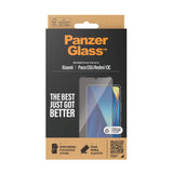 Xiaomi Poco C65 / Redmi 13C PanzerGlass Ultra Wide Fit Skjermbeskyttelsesglass - Platinum Strength - Svart Kant