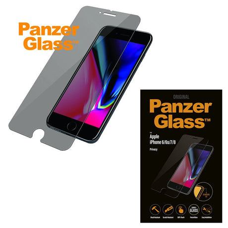 iPhone SE (2022 / 2020) / 8 / 7 / 6 / 6s PanzerGlass Standard Fit Skjermbeskytter - Privacy