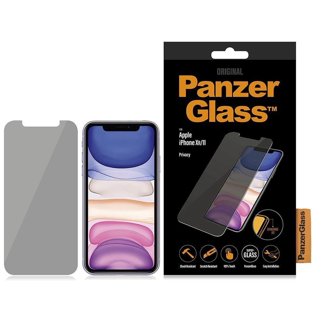 iPhone 11 / XR PanzerGlass Standard Fit Skjermbeskytter - Privacy