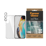 Samsung Galaxy S23+ (Plus) PanzerGlass 3-i-1 Bundle med EasyAligner - Beskyttelseglass (UWF) / Deksel / Kamerabeskyttelse - Gjennomsiktig