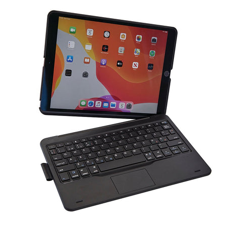 iPad 10.2" (2021 / 2020 / 2019), Air (2019) & Pro 10.5 Xceed Key 2.0 Wireless Keyboard Nordisk med Deksel (ICK-06-SC) - Black